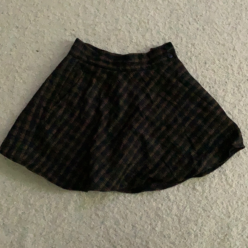 Plaid Skirt